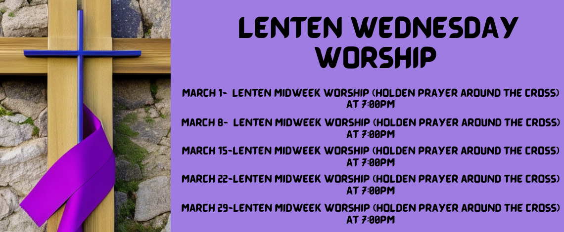 Lenten Midweek Worship